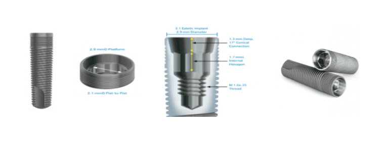 Zimmer® Eztetic 3.1mm (2.9mm Platform)