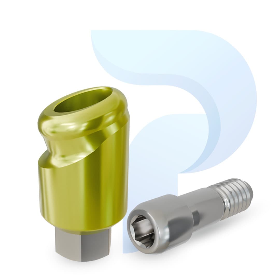 PreatLoc™ Zimmer™ TSV-compatible 3.5mm 18° Angled Abutment 3mm