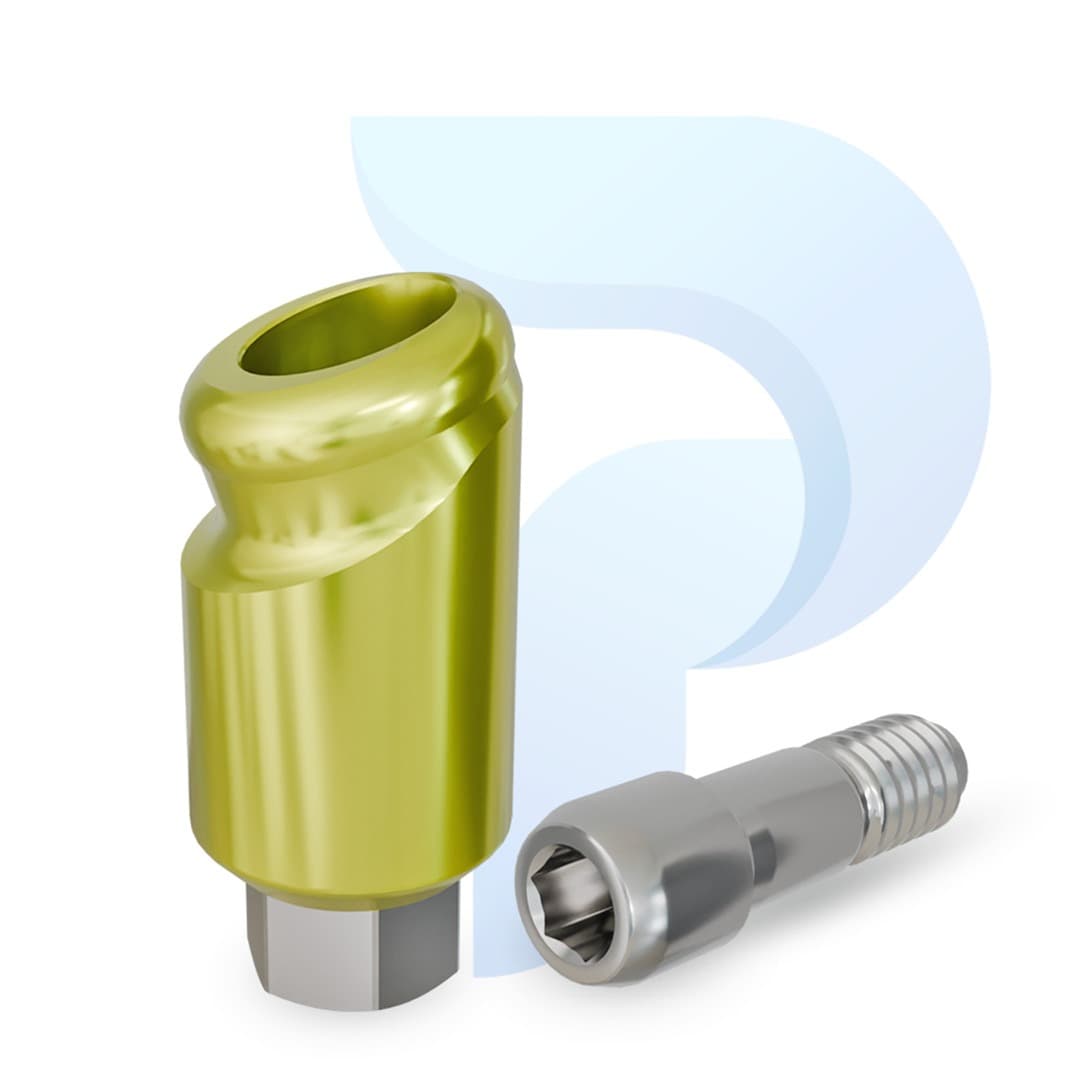 PreatLoc™ Zimmer™ TSV-compatible 3.5mm 18° Angled Abutment 4mm