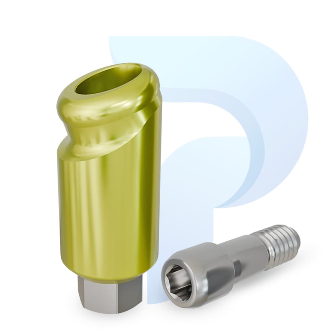 PreatLoc™ Zimmer™ TSV-compatible 3.5mm 18° Angled Abutment 5mm