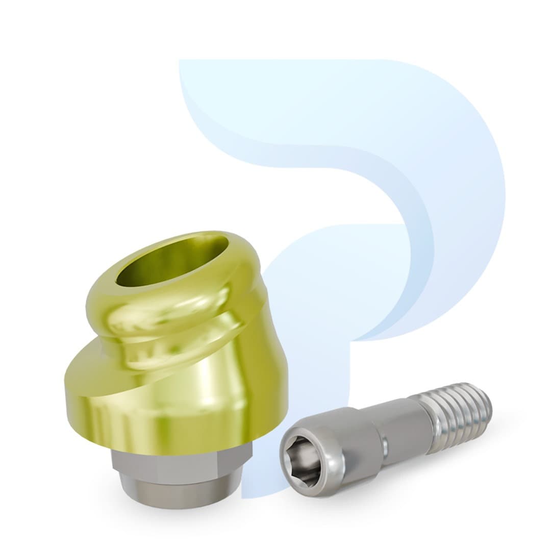 PreatLoc™ Straumann™ TL-compatible RN 18° Angled Abutment 1mm