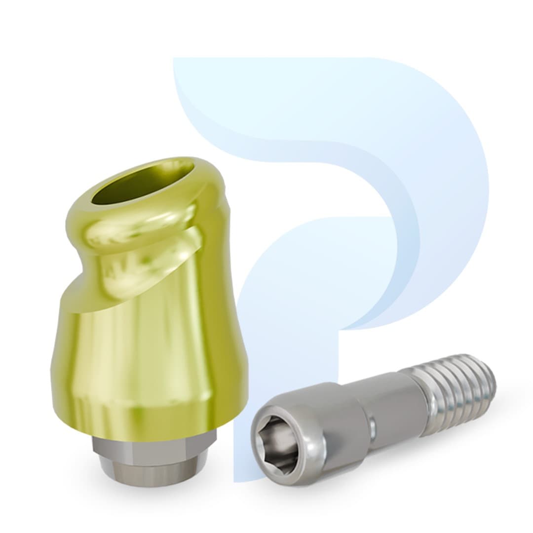 PreatLoc™ Straumann™ TL-compatible RN 18° Angled Abutment 3mm