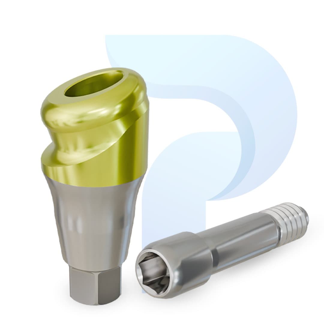 PreatLoc™ Neodent™ GM™-compatible 18° Angled Abutment 3mm