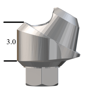 Zimmer® TSV-compatible 3.5mm Multi-Unit Abutment