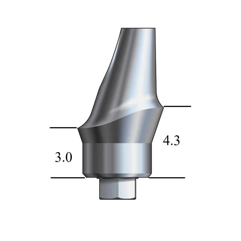 Zimmer® TSV-compatible 4.5mm Esthetic Abutment