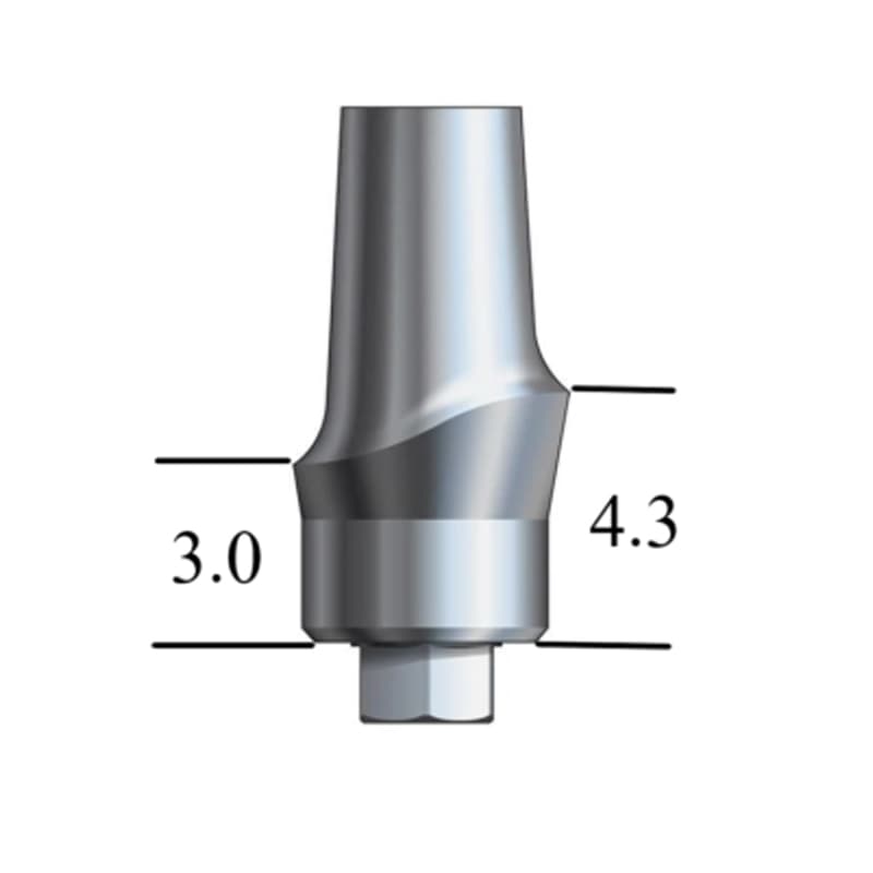 Zimmer® TSV-compatible 4.5mm Esthetic Abutment