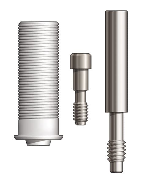 NobelBiocare™ Tri-Lobe-compatible RP Non-Engaging Plastic UCLA