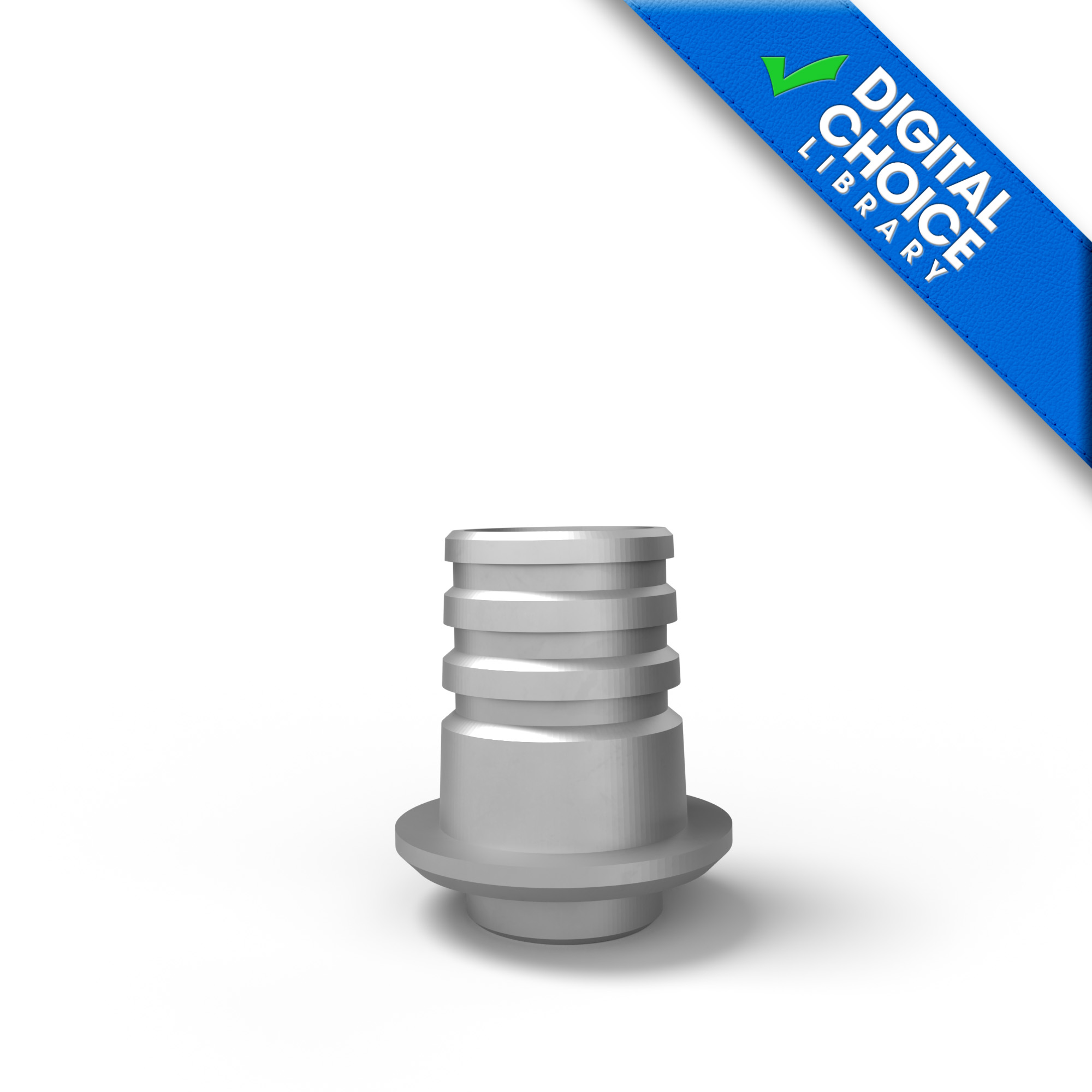 Biomet 3i Certain®-compatible 4.1mm Titanium Base