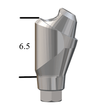 MegaGen AnyRidge®-compatible 30° Multi-Unit Abutment X 6.5mm
