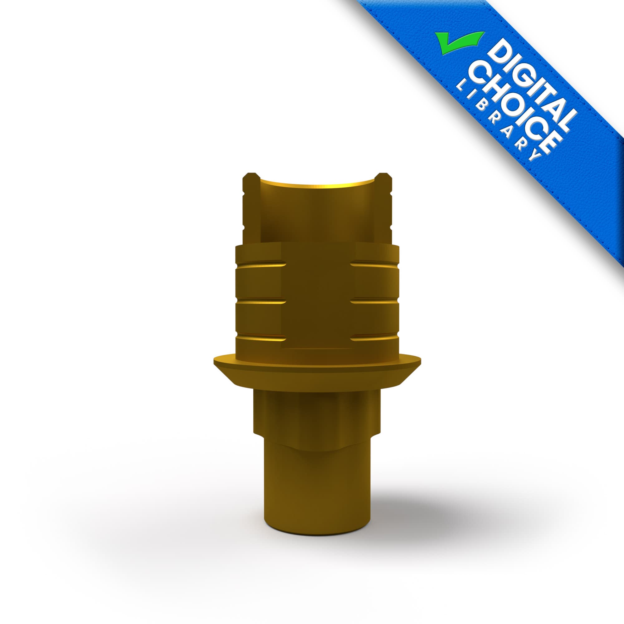 ASC NobelBiocare™ Tri-Lobe-compatible NP Titanium Base