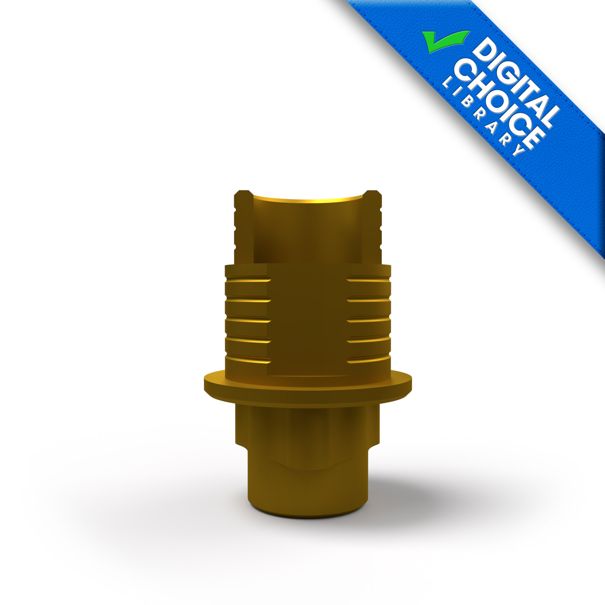 ASC NobelBiocare™ Tri-Lobe-compatible RP Titanium Base