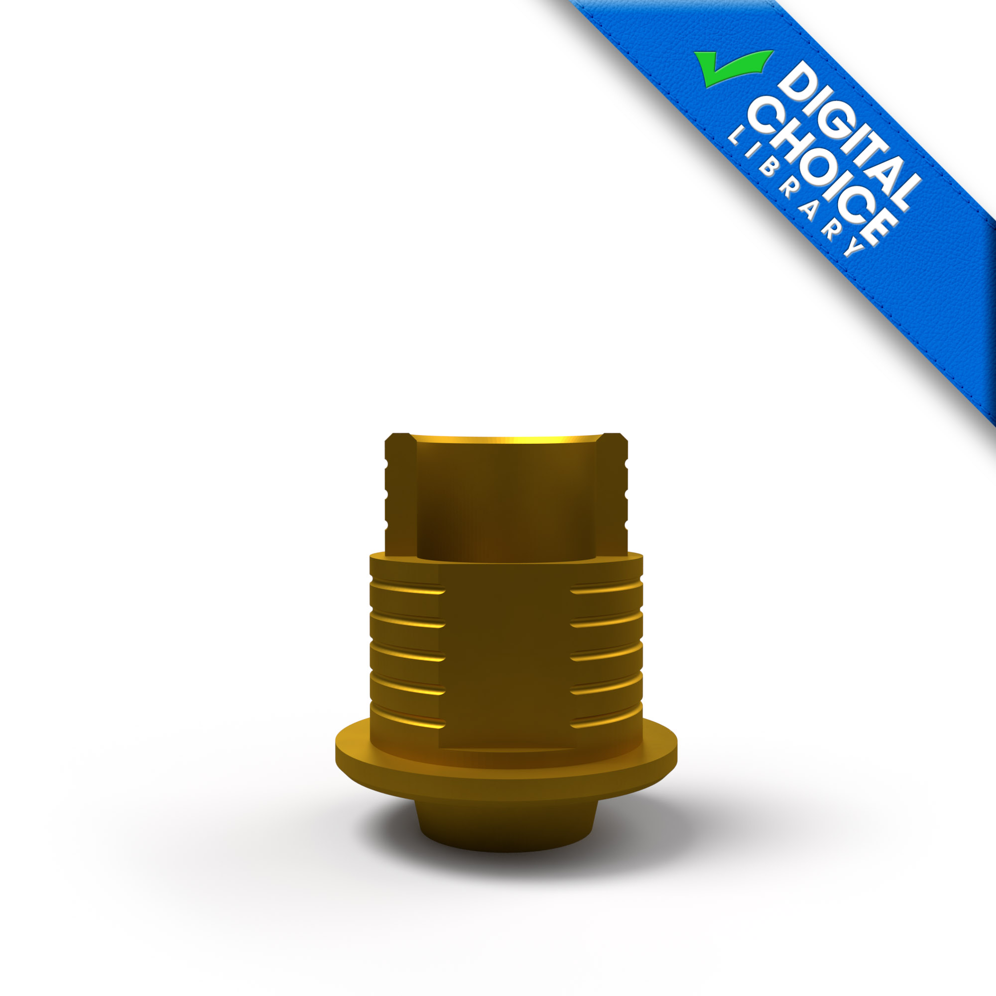 ASC NobelBiocare™ Tri-Lobe-compatible RP Titanium Base