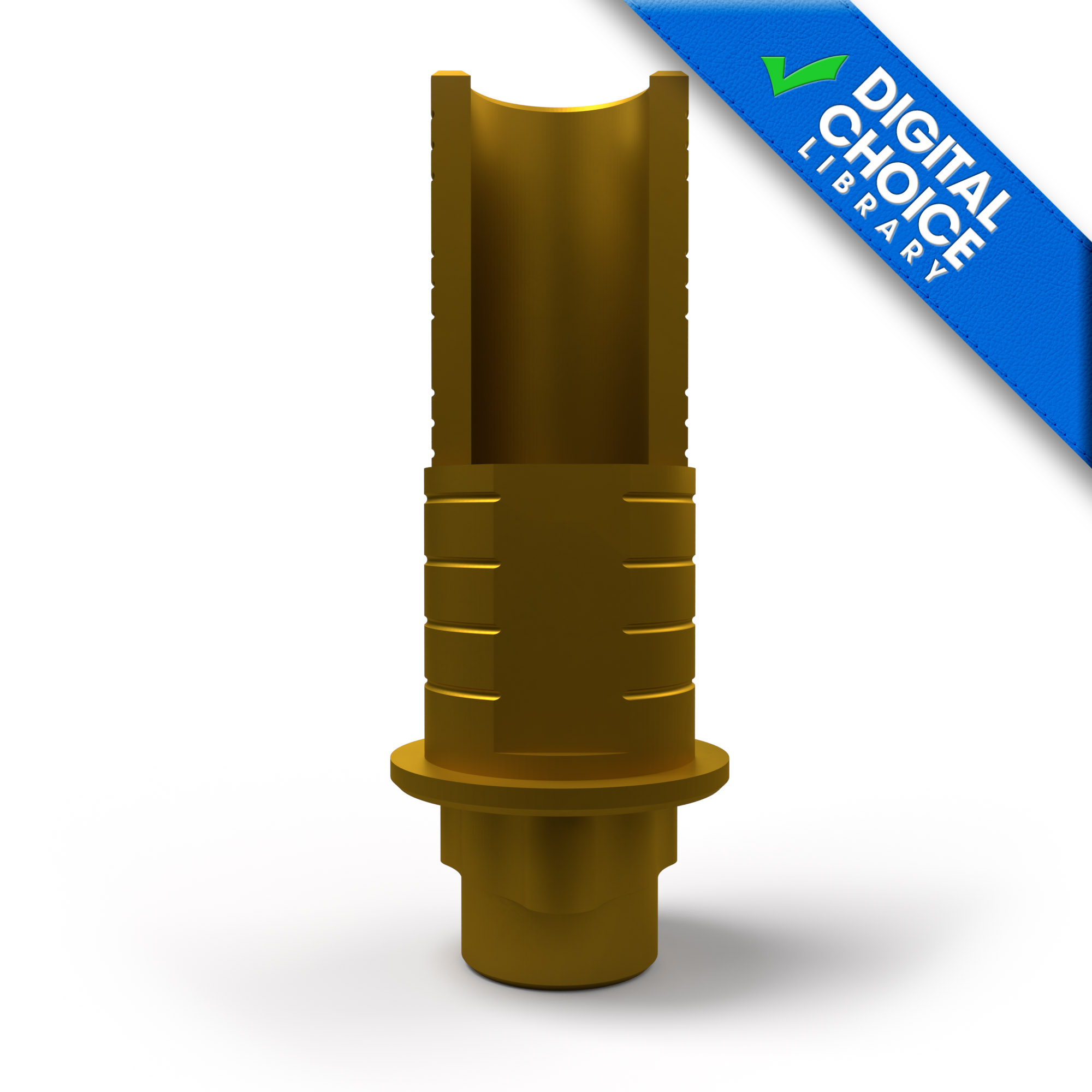 ASC NobelBiocare™ Tri-Lobe-compatible RP Titanium Base