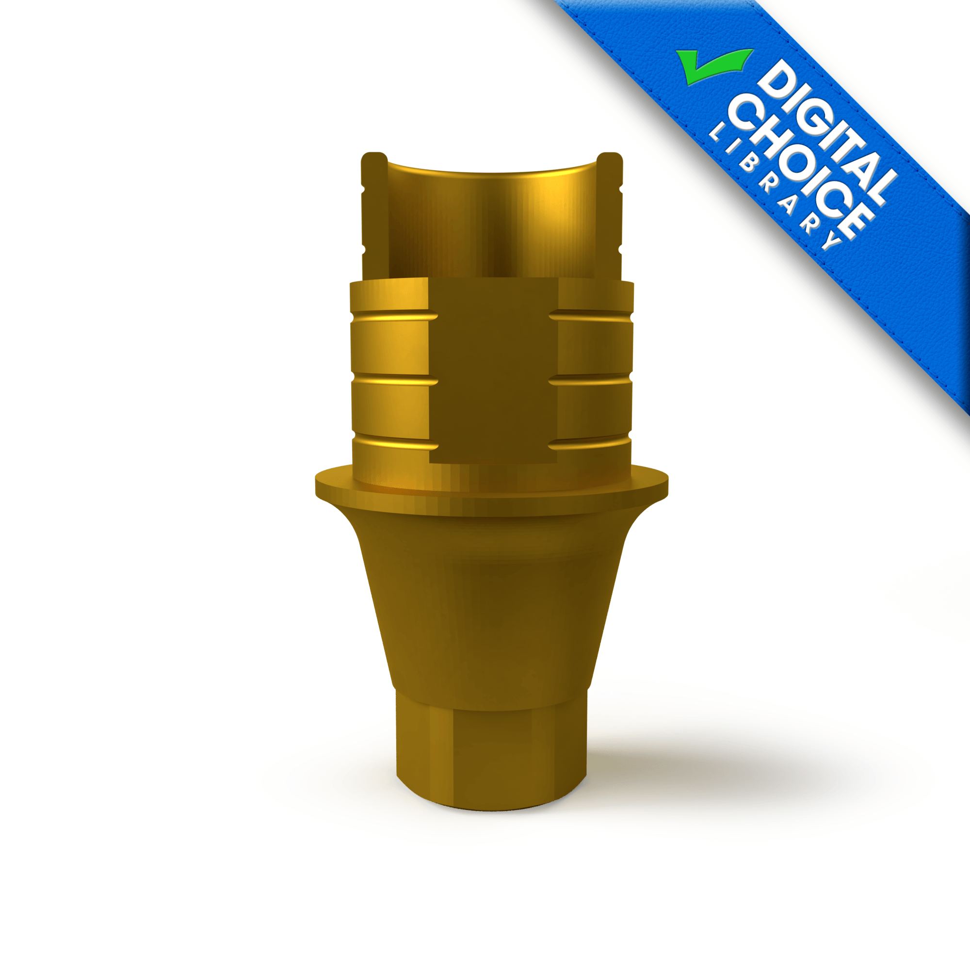 ASC NobelActive™/Conical-compatible NP Titanium Base