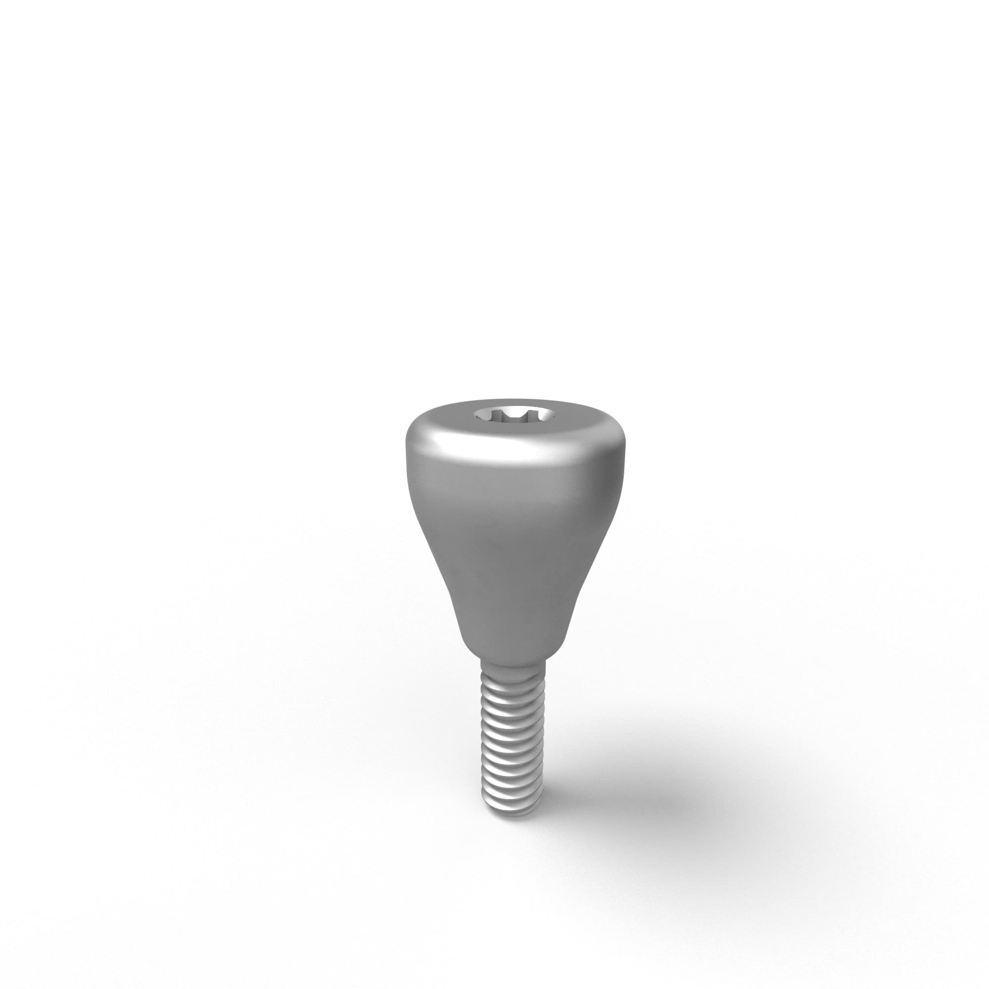 NobelActive™/Conical-compatible 3.0mm X 4mm Healing Abutment (Wide)