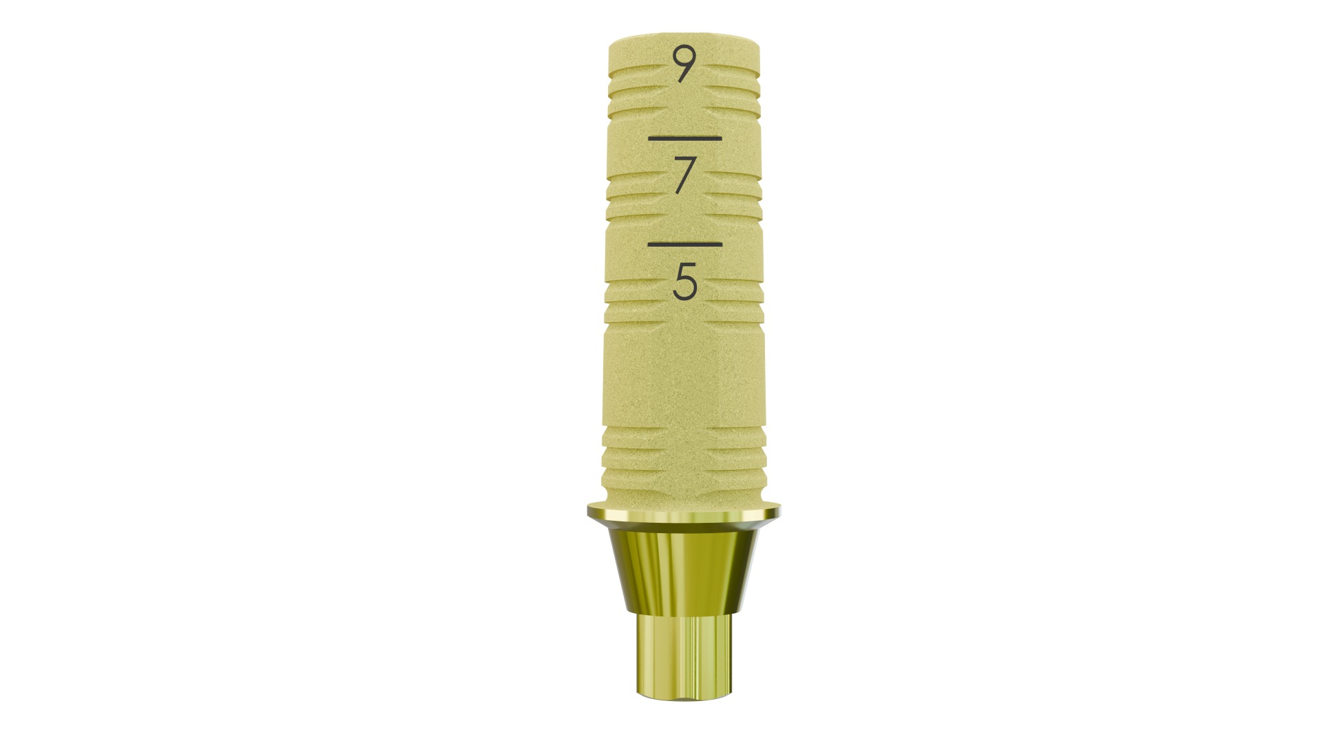 ASC NobelActive™/Conical 3.0mm-Compatible X 9mm Engaging Titanium Base