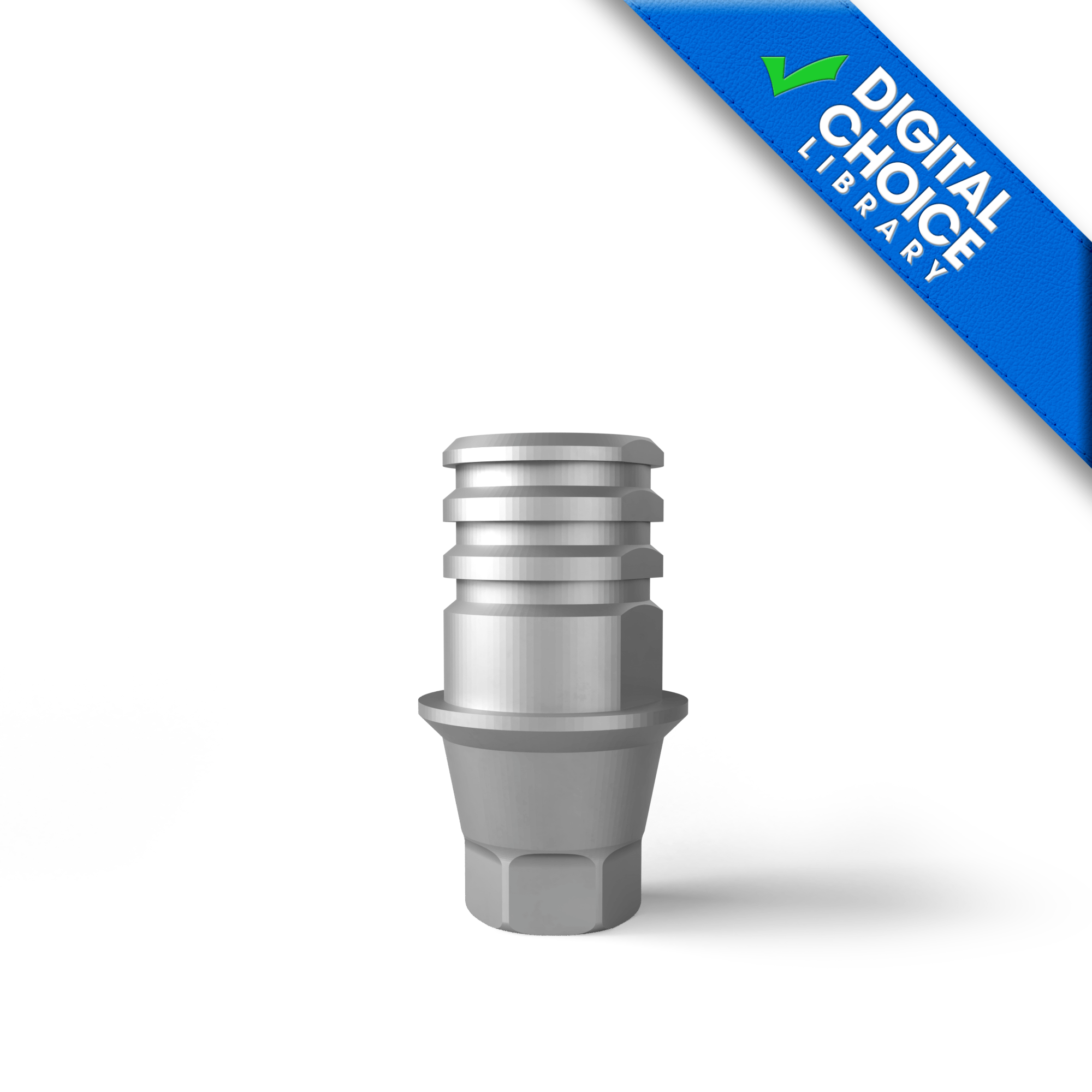 Hiossen® HG-compatible Regular Titanium Base