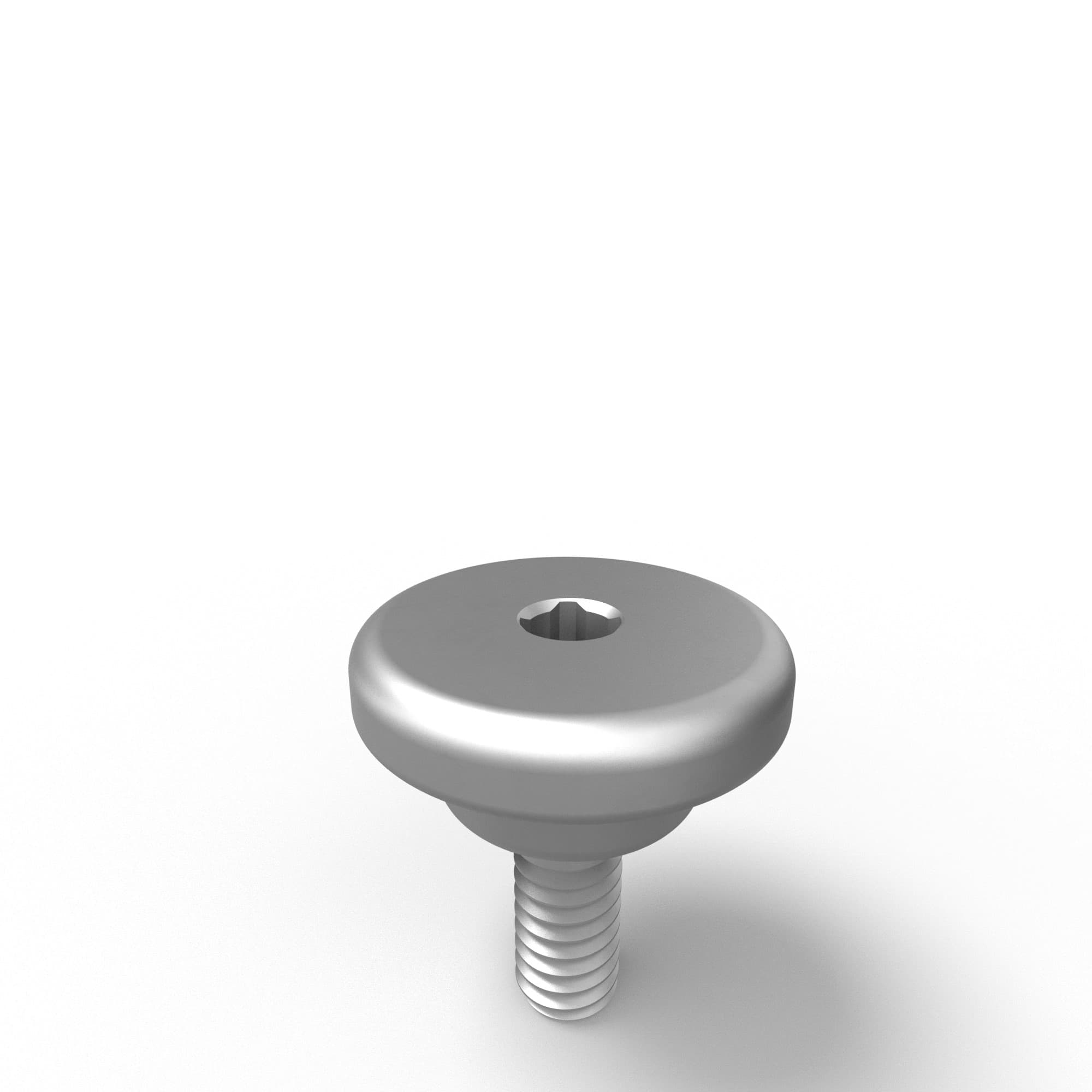 Keystone TiLobe®-compatible 5.0mm X 2mm Healing Abutment (Wide)