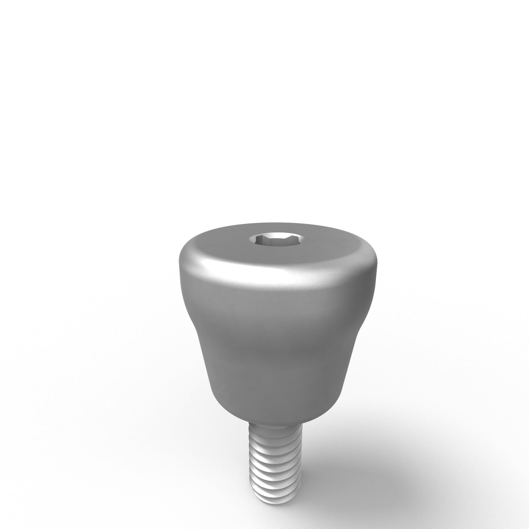 Keystone TiLobe®-compatible 5.0mm X 4mm Healing Abutment