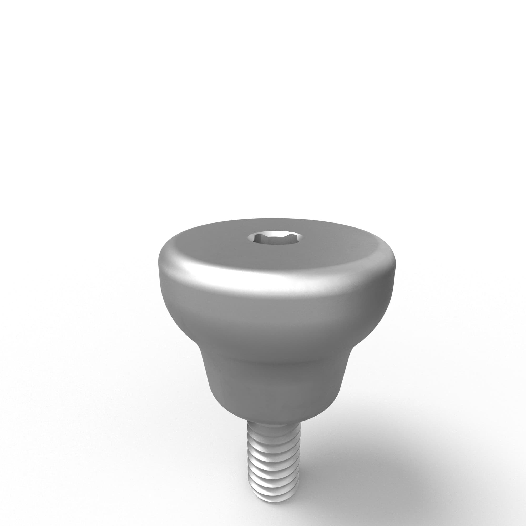 Keystone TiLobe®-compatible 5.0mm X 4mm Healing Abutment (Wide)