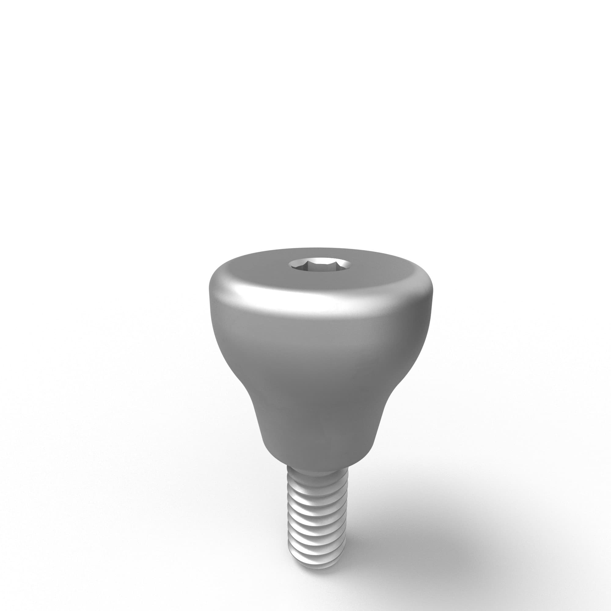 Astra® EV-compatible 4.2mm X 4mm Healing Abutment (Wide)