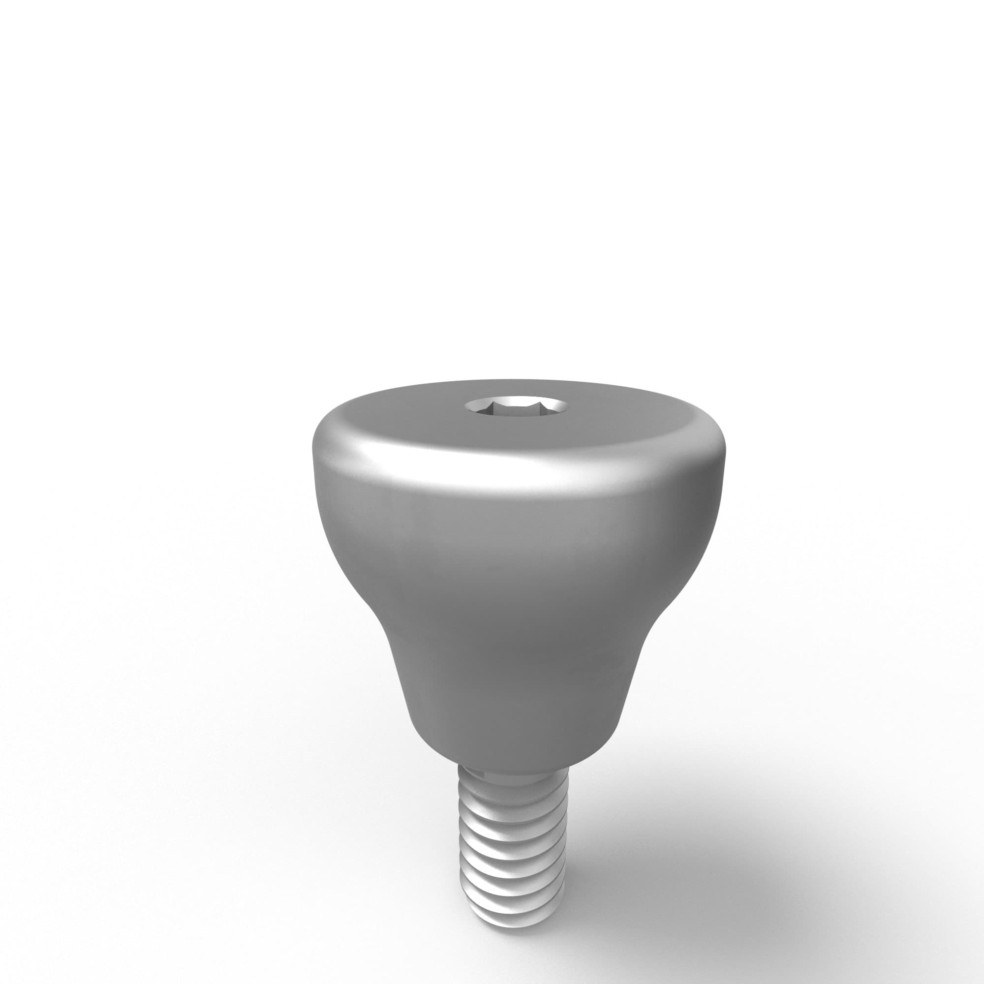 Astra® EV-compatible 4.8mm X 4mm Healing Abutment (Wide)