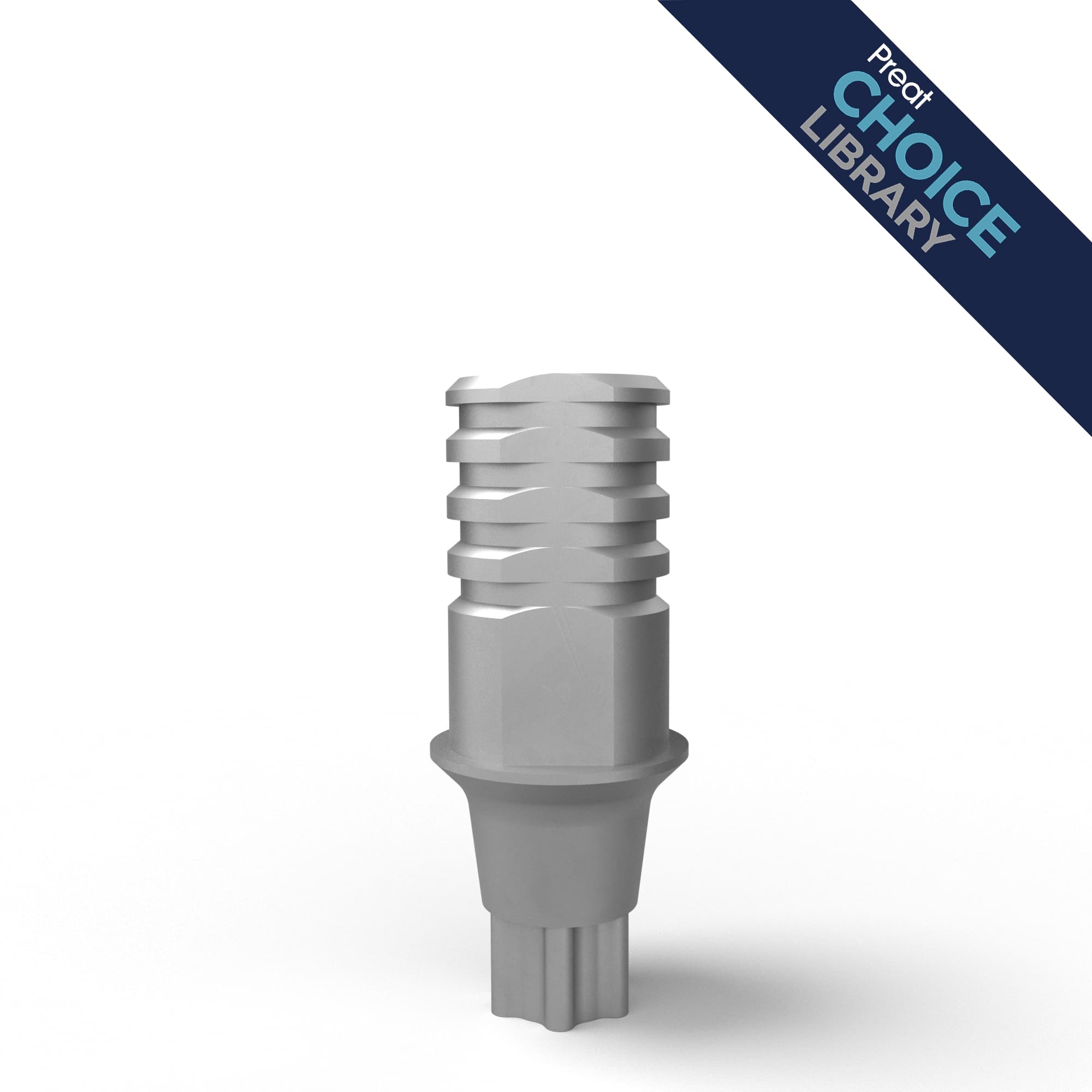 Straumann® BLX RB/WB-compatible Engaging Ti Base X 6mm