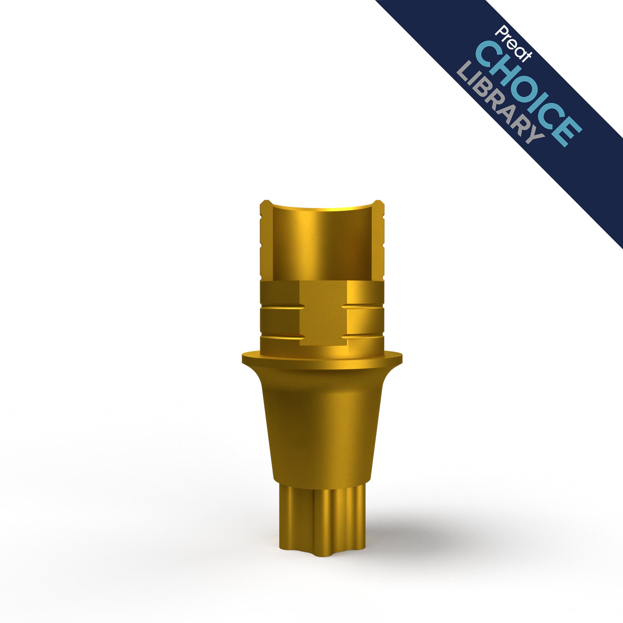 Straumann® BLX RB/WB-compatible ASC Titanium Base