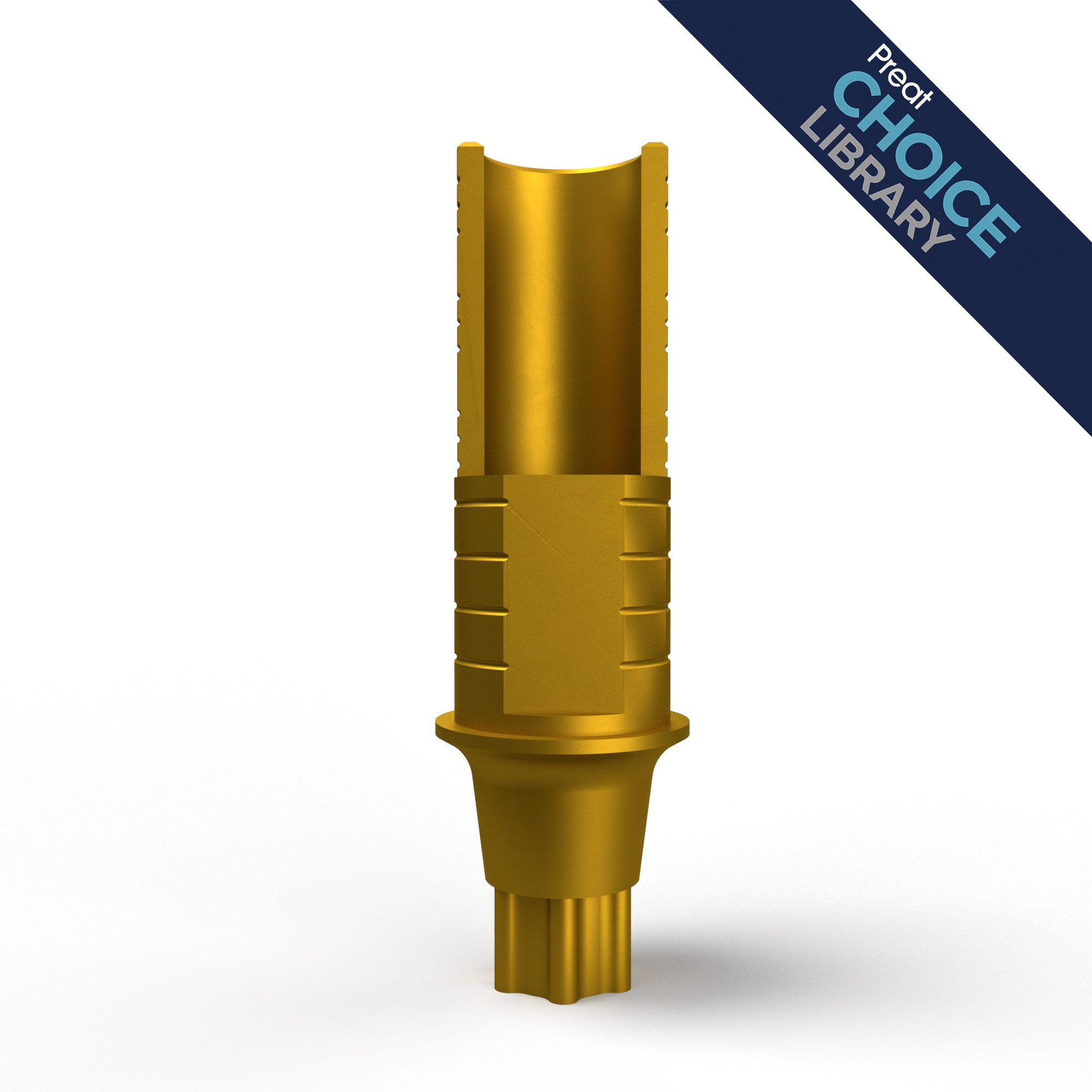 Straumann® BLX RB/WB-compatible ASC X 9mm Engaging Ti Base