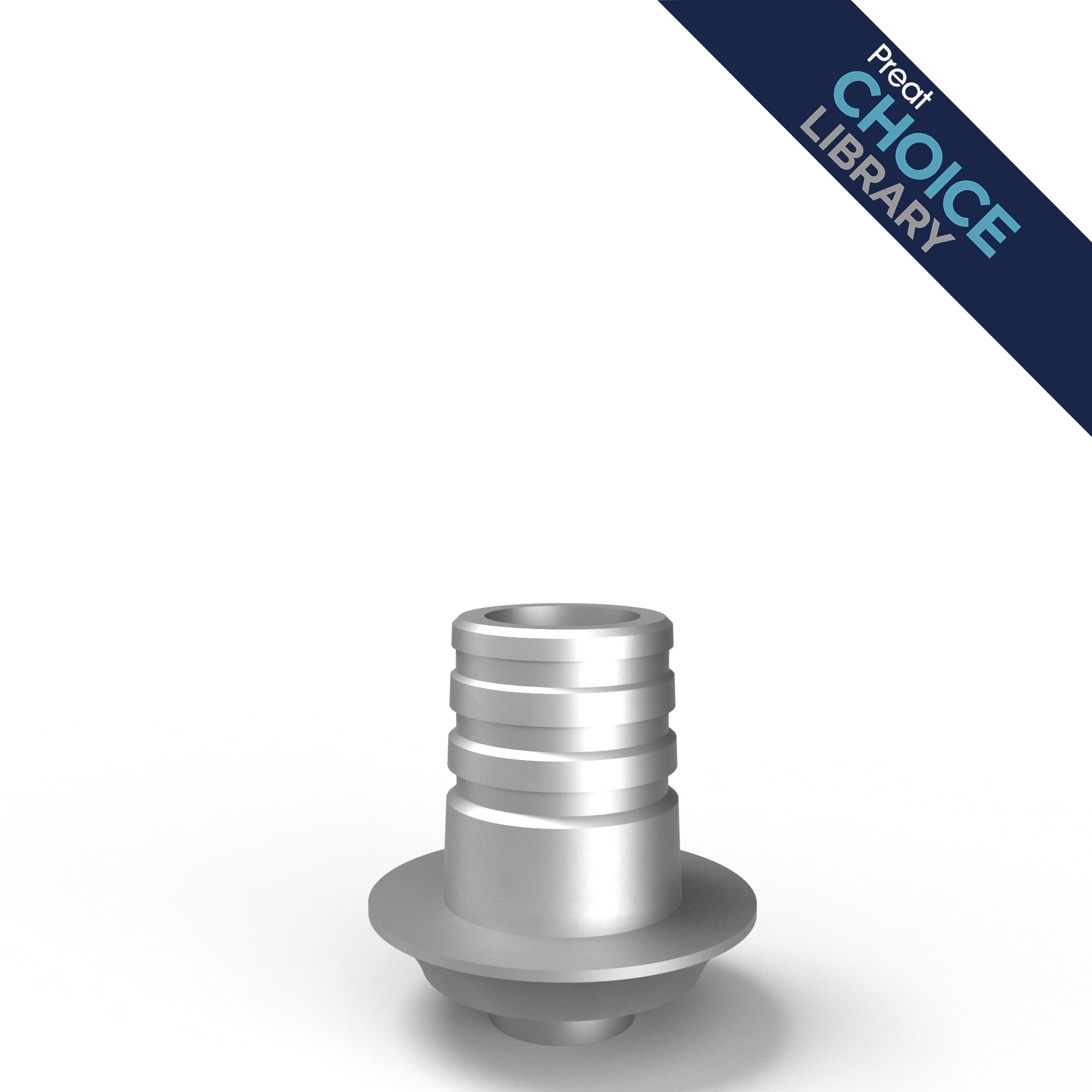 Straumann® BLX WB-compatible Non-Engaging Ti Base x 4.5mm