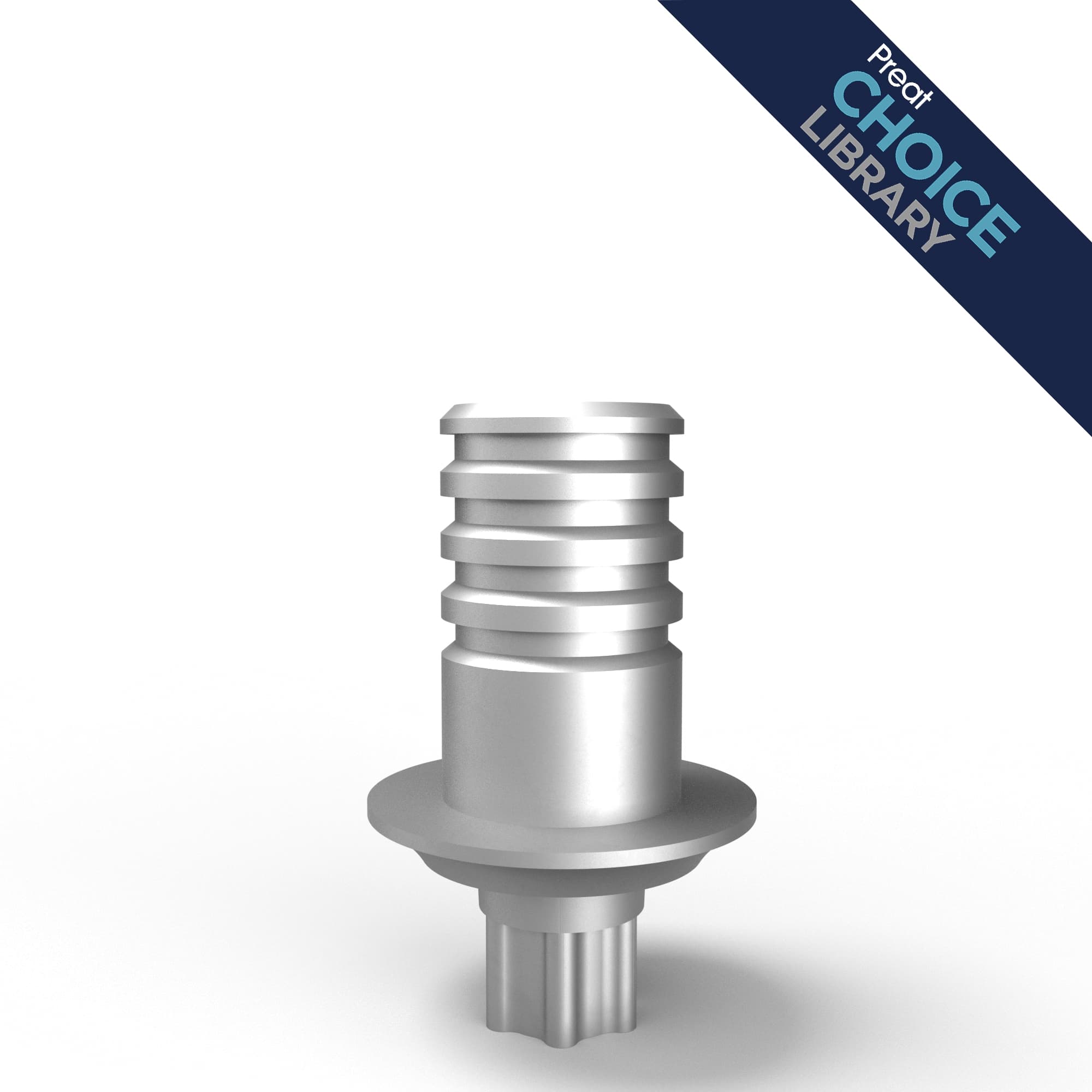 Straumann® BLX WB-compatible Engaging Ti Base X 6mm