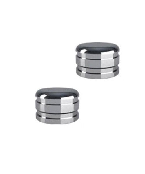 2.5mm Stainless Cap Housing (2-Pack)