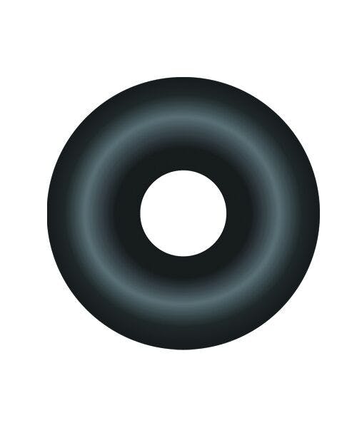 O-Ring Black Rings - Large #4 (6-Pack)