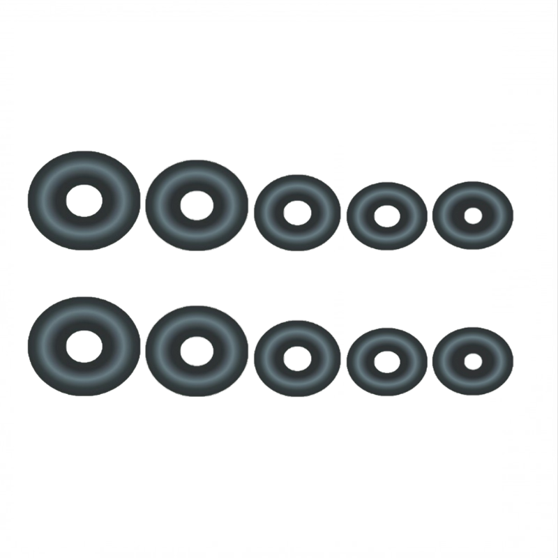 O-Ring Combo Pack, Black (10-Pack)