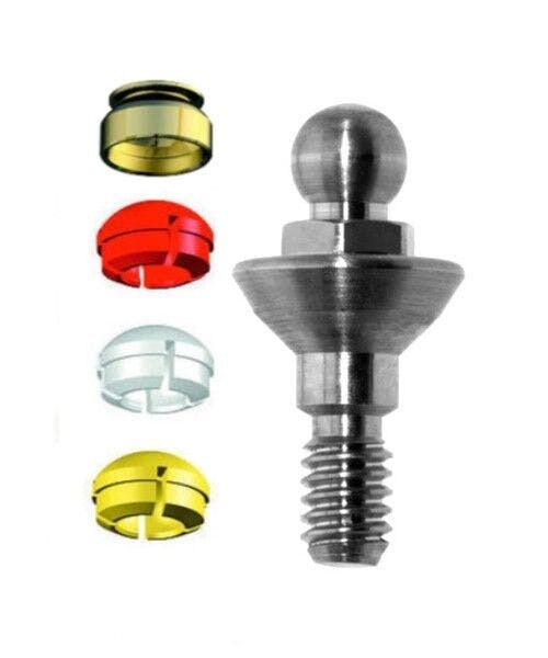 CliX Complete Ball Abutment Zimmer® TSV-compatible 3.5 X 1mm