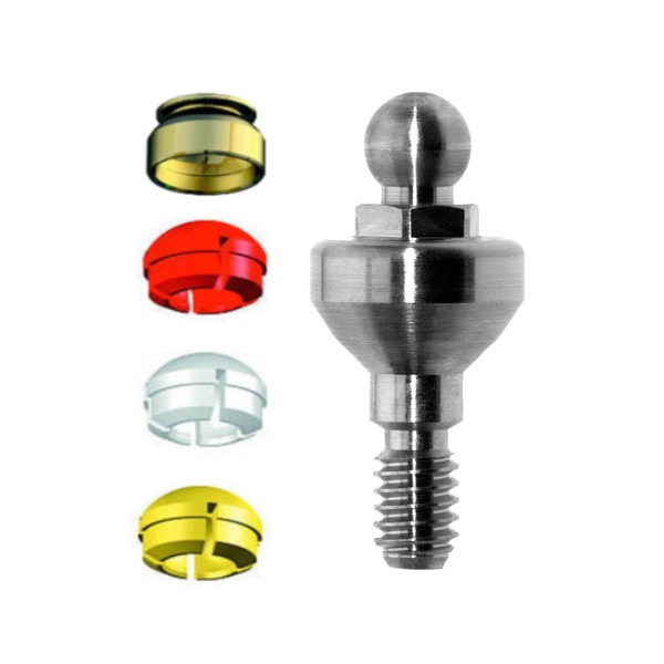 CliX Complete Ball Abutment Zimmer® TSV-compatible 3.5 X 2mm