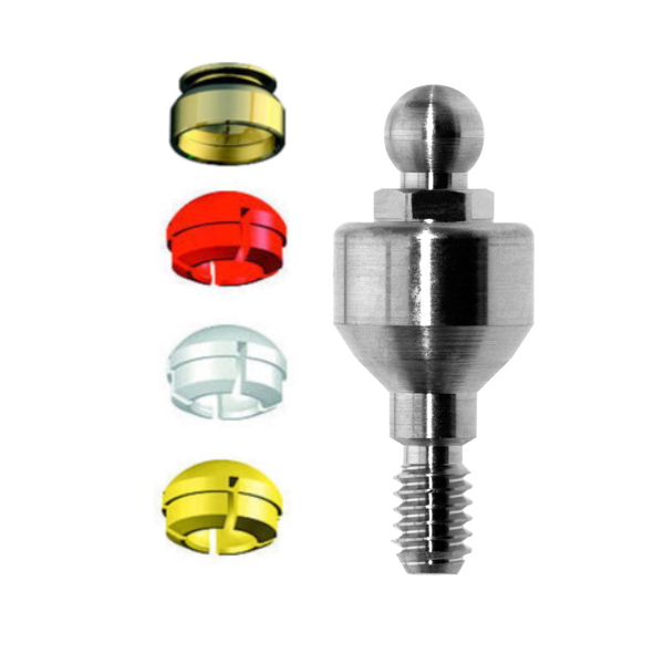 CliX Complete Ball Abutment Zimmer® TSV-compatible 3.5 X 3mm