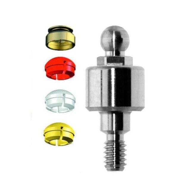 CliX Complete Ball Abutment Zimmer® TSV-compatible 4.5 X 3mm