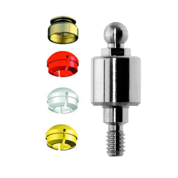 CliX Complete Ball Abutment Zimmer® TSV-compatible 4.5 X 4mm