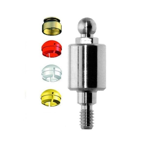 CliX Complete Ball Abutment Zimmer® TSV-compatible 4.5 X 5mm