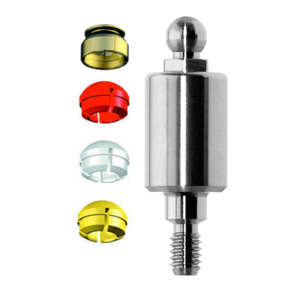CliX Complete Ball Abutment Zimmer® TSV-compatible 4.5 X 6mm