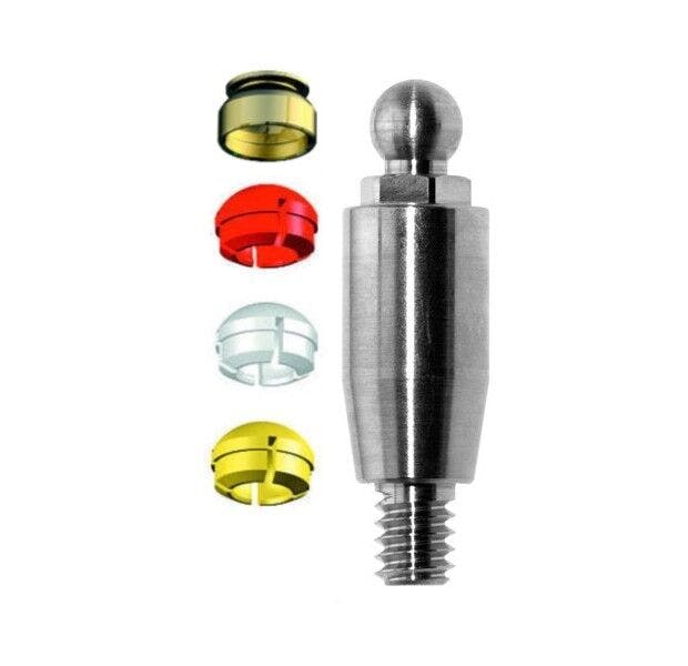Straumann® TL RN-compatible Clix Complete Ball Abutment 4mm