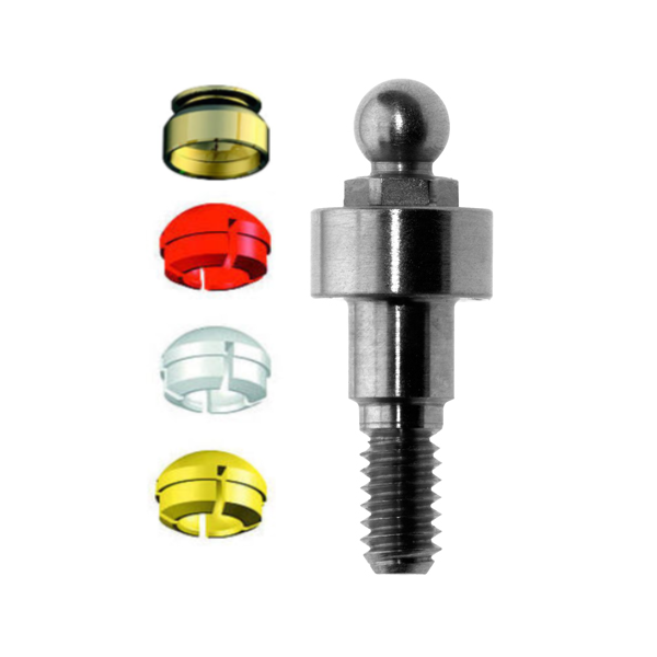 CliX Complete Ball Abutment NobelBiocare™ Tri-Lobe-compatible RP X 2mm