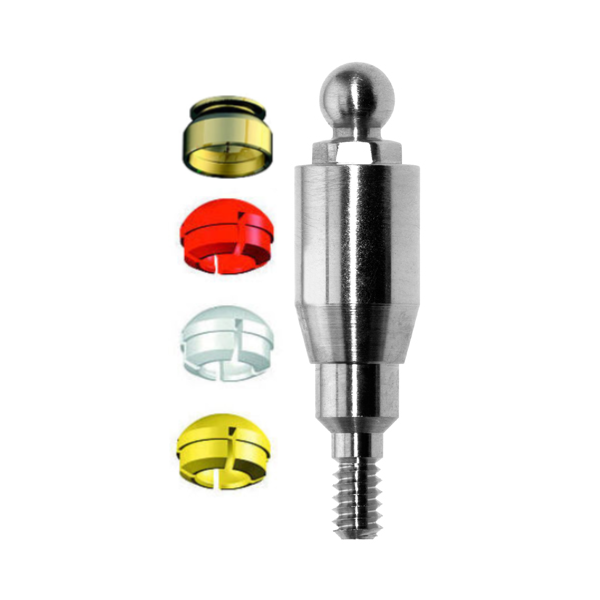 Straumann® BL RC-compatible Clix Complete Ball Abutment 5mm