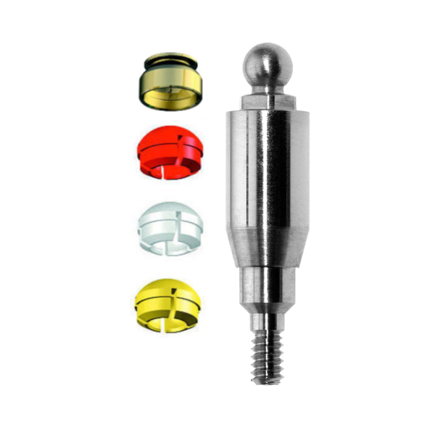 Straumann® BL RC-compatible Clix Complete Ball Abutment 6mm