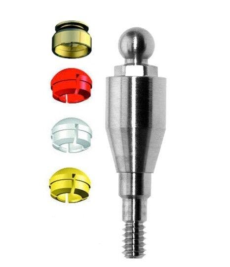 Straumann® BL NC-compatible Clix Complete Ball Abutment 3mm