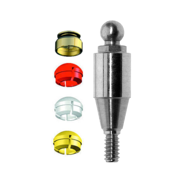Clix Complete Ball Abutment Active/Conical NP x 4mm