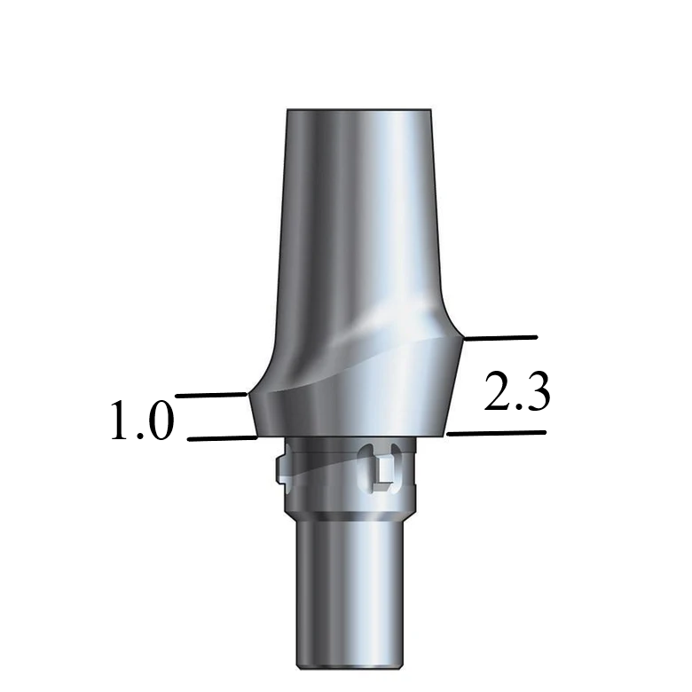 CAMLOG® Screw-Line-compatible 4.3mm Esthetic Abutment Straight, Posterior