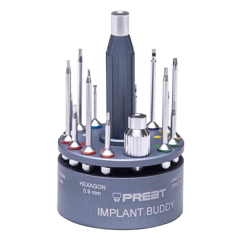 Implant Buddy & Omega Wrench Set